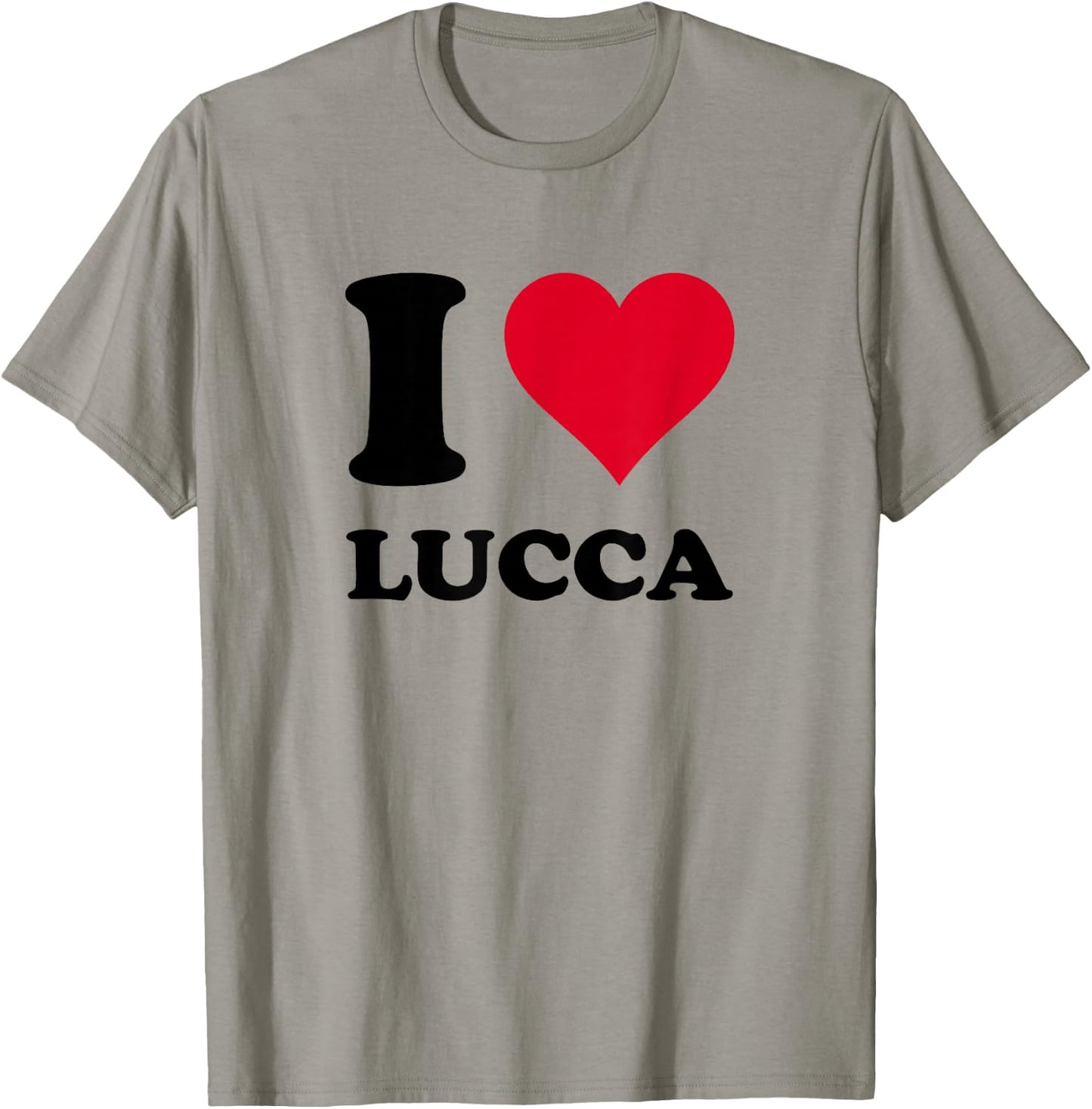 I Love Lucca T-Shirt - T-Shirt | Sand