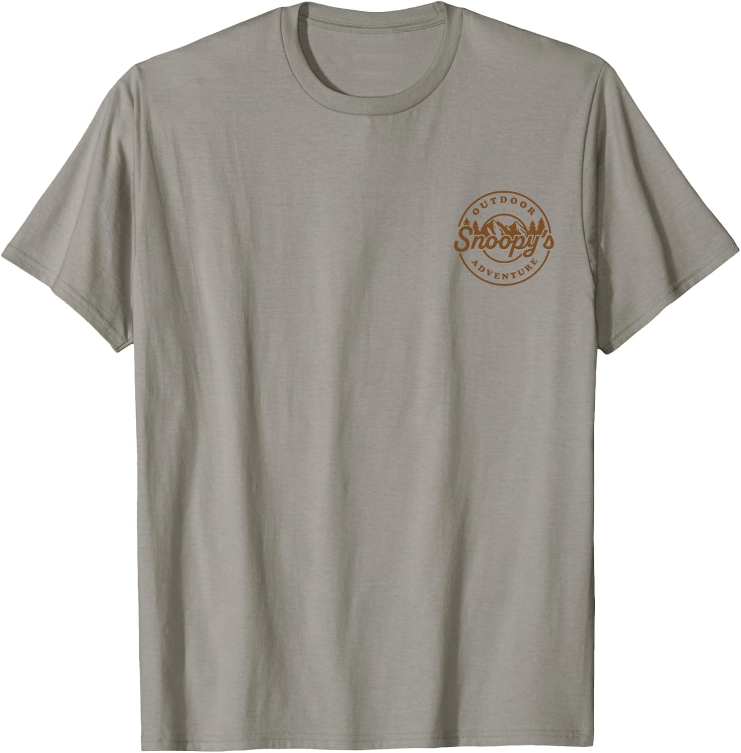 Peanuts - Snoopy - Beagle Scouts Outdoors T-Shirt - T-Shirt | Sand