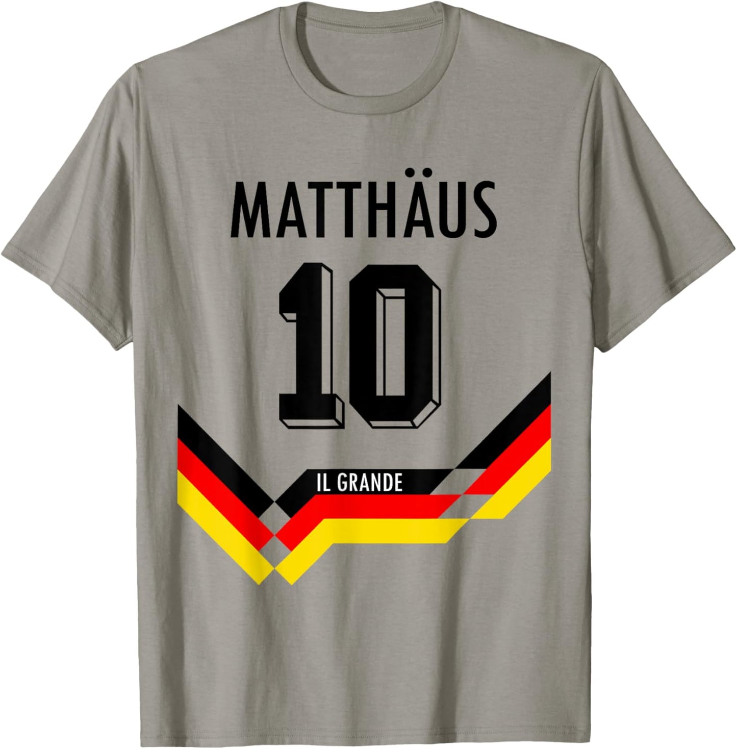Matthäus #10 Deutschland Fußball Fans T-Shirt - T-Shirt | Sand