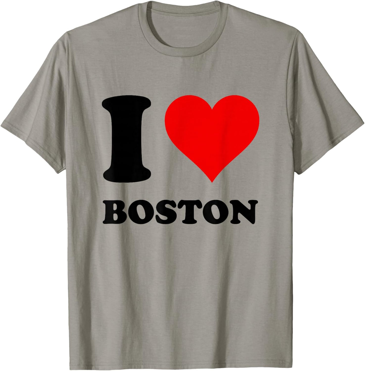 I Love Boston T-Shirt - T-Shirt | Sand