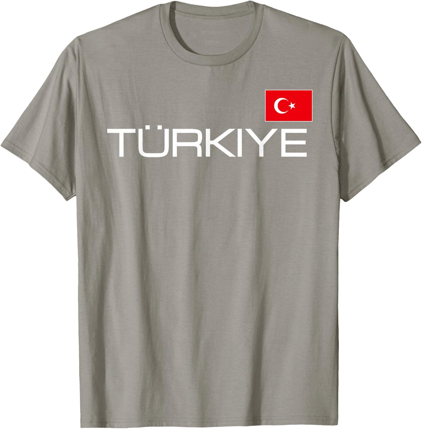 Turkiye Turkey Flag Turkish Sports Jersey Style T-Shirt - T-Shirt | Sand