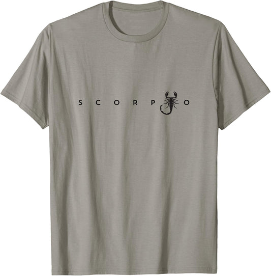 Scorpio Zodiac Horoscope T-Shirt - T-Shirt | Sand