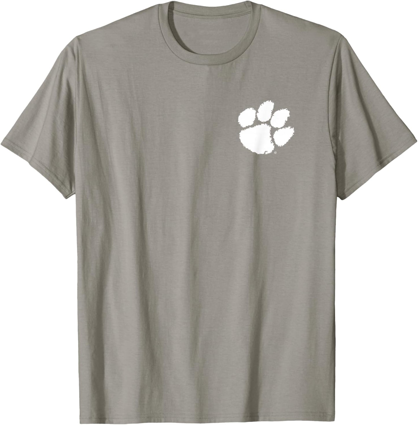 Clemson Tigers Front/Back Death Valley Orange Licensed T-Shirt - T-Shirt | Sand