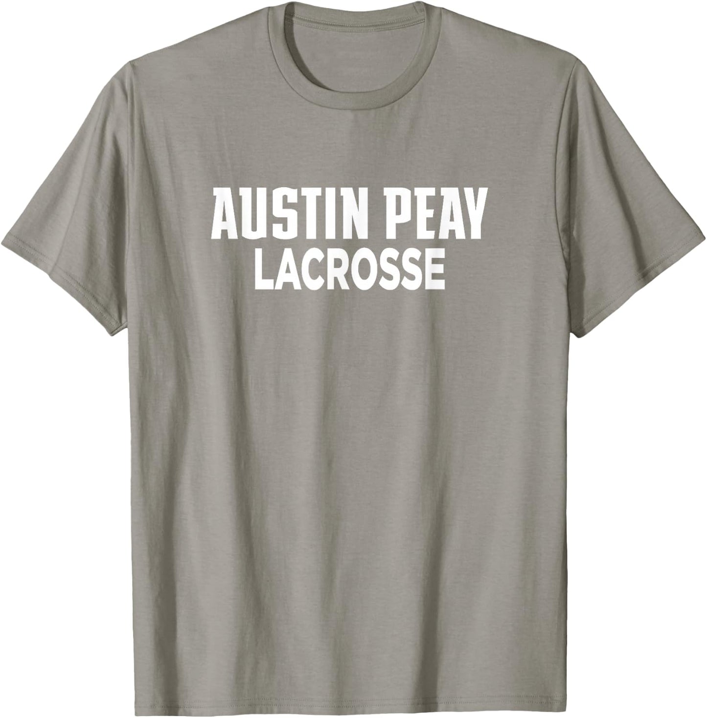 Austin Peay State University Lacrosse Governors Apparel Fans T-Shirt - T-Shirt | Sand