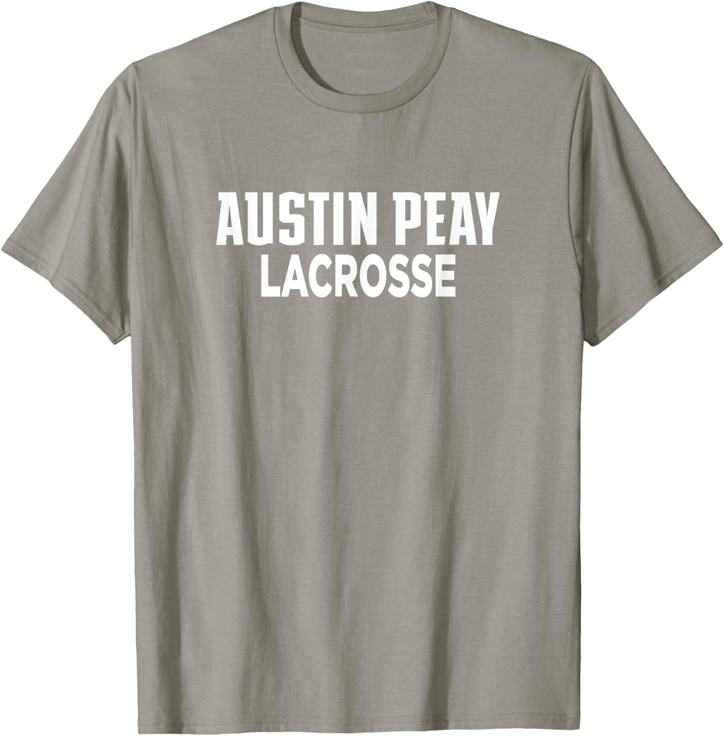 Austin Peay State University Lacrosse Governors Apparel Fans T-Shirt - T-Shirt | Sand