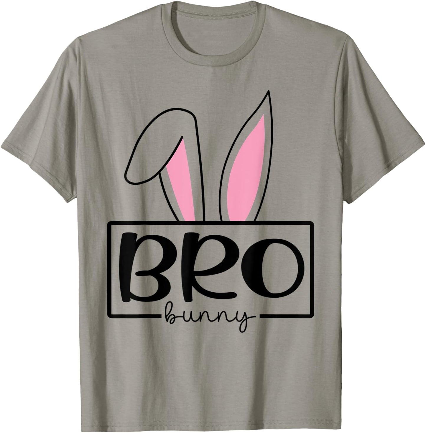 Funny Bro Bunny Happy Easter Family Matching T-Shirt - T-Shirt | Sand