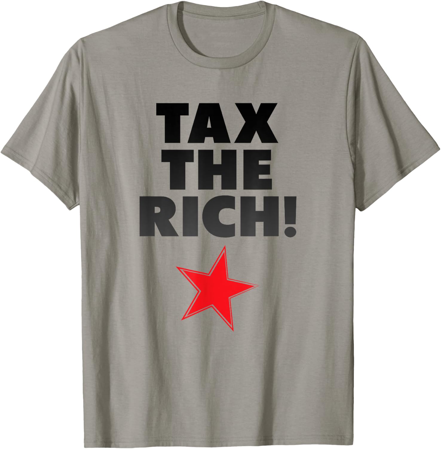 Solidarity, Taxing the Rich T-Shirt - T-Shirt | Sand