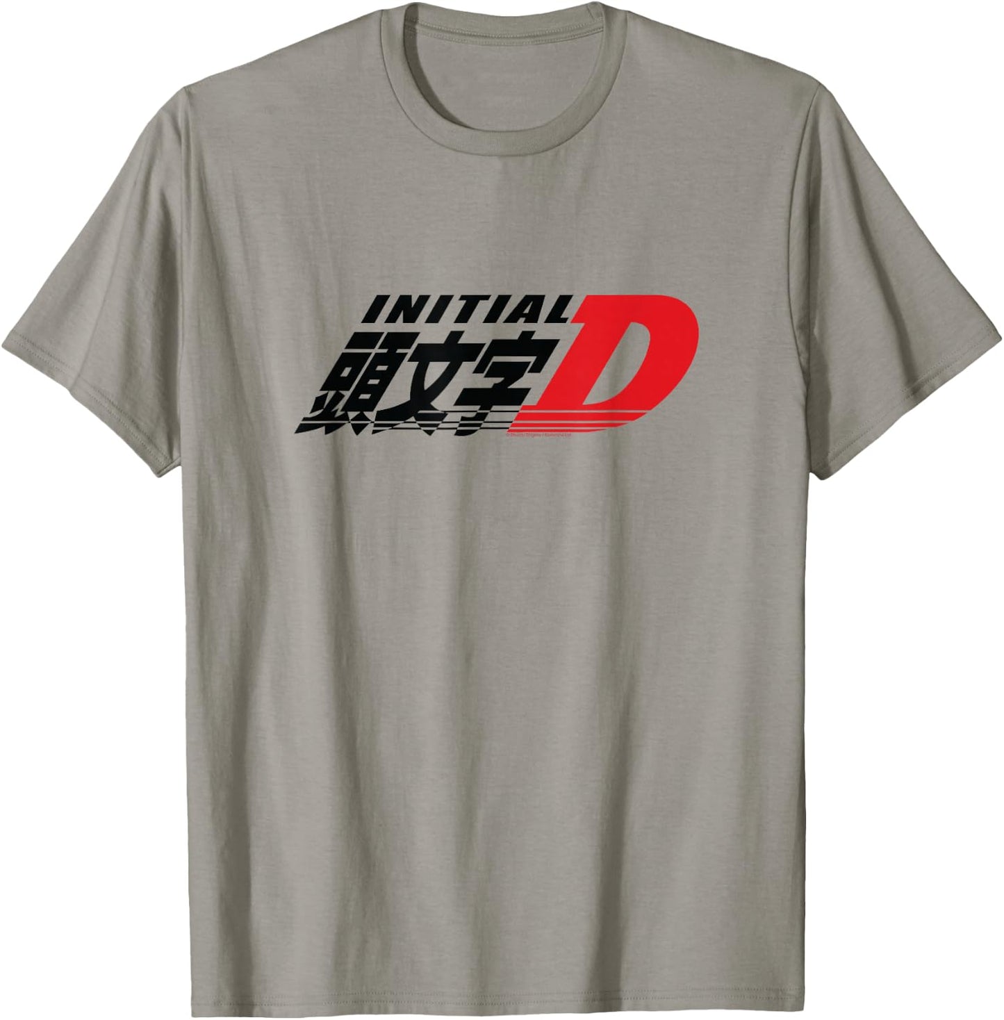 Initial D Manga Main Logo T-Shirt - T-Shirt | Sand