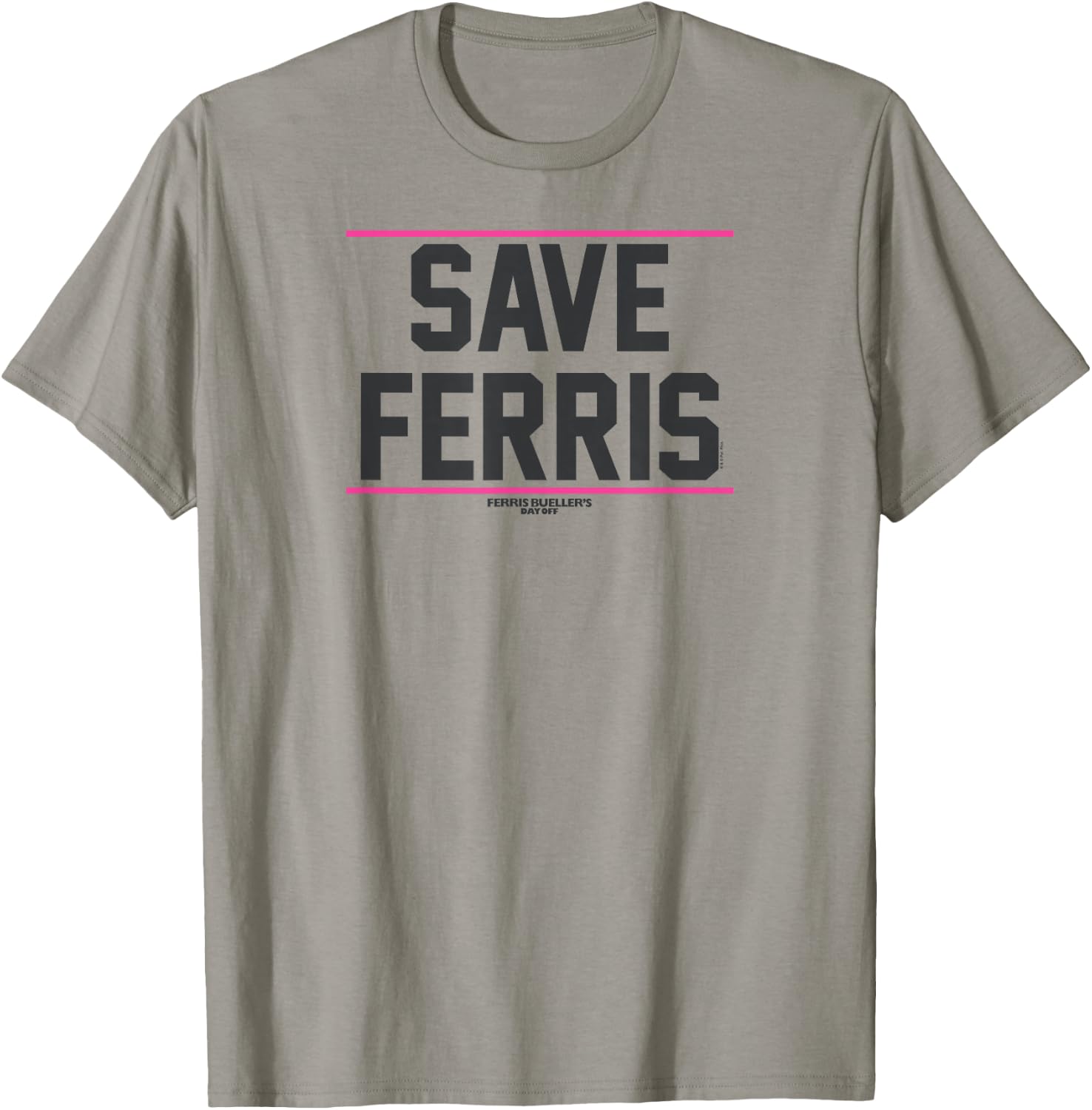 Ferris Bueller's Day Off - Save Ferris T-Shirt - T-Shirt | Sand