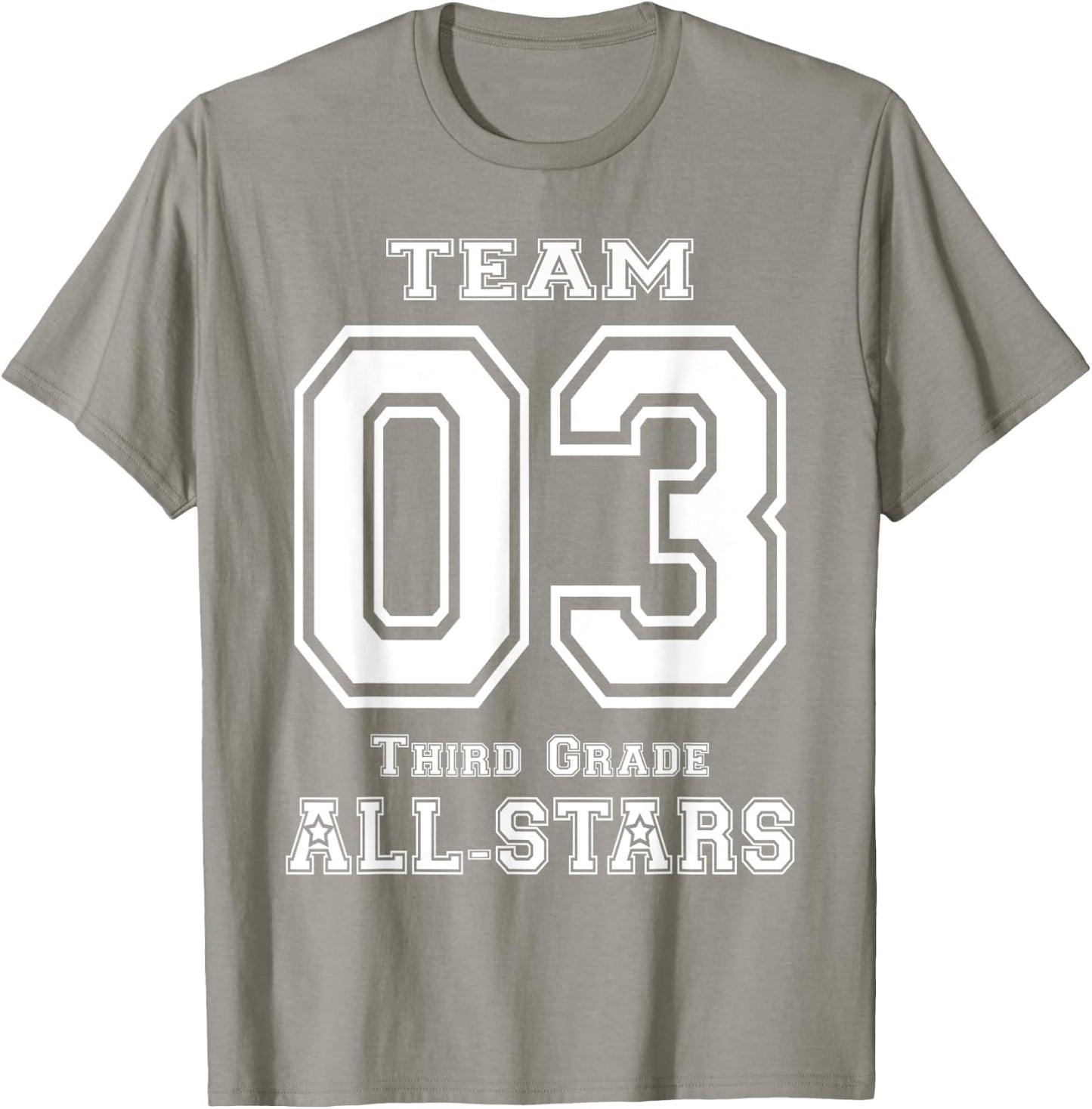 Team 3rd Grade All-stars Sport Jersey T-Shirt - T-Shirt | Sand