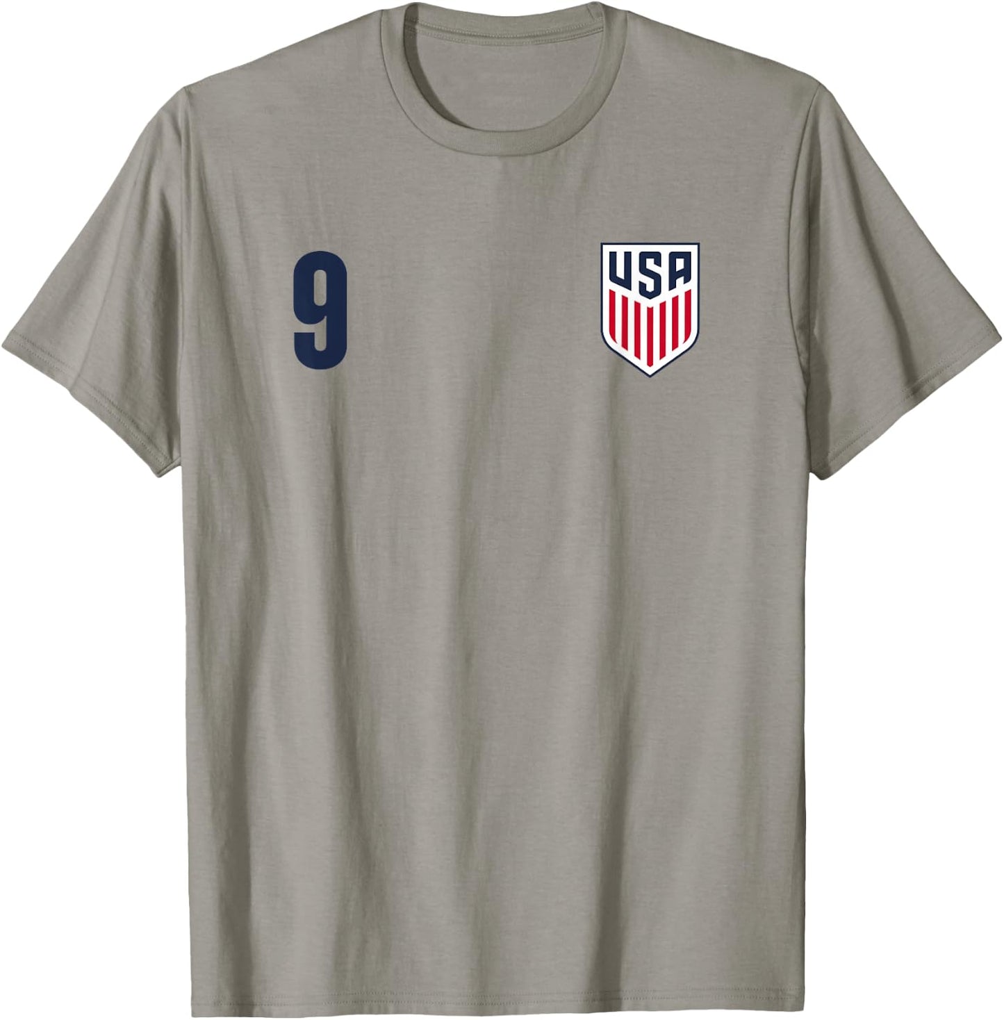 Officially Licensed US Soccer Ricardo Pepi, Legacy #9 T-Shirt - T-Shirt | Sand