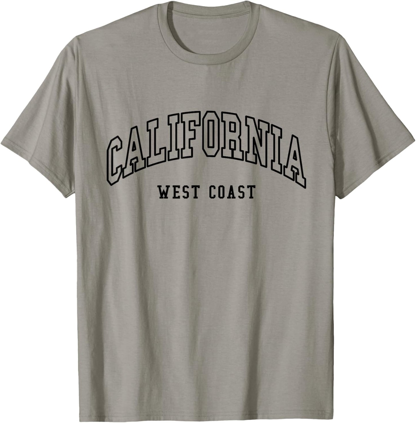 California - West Coast - Throwback Design - Classic T-Shirt - T-Shirt | Sand