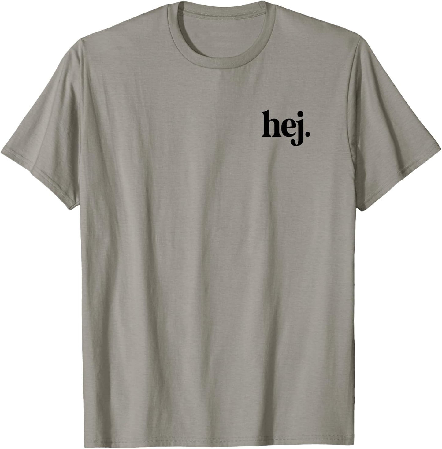 Hej Hey Hallo Leute! Hi ihr Lieben! Swedish Sweden , White T-Shirt - T-Shirt | Sand