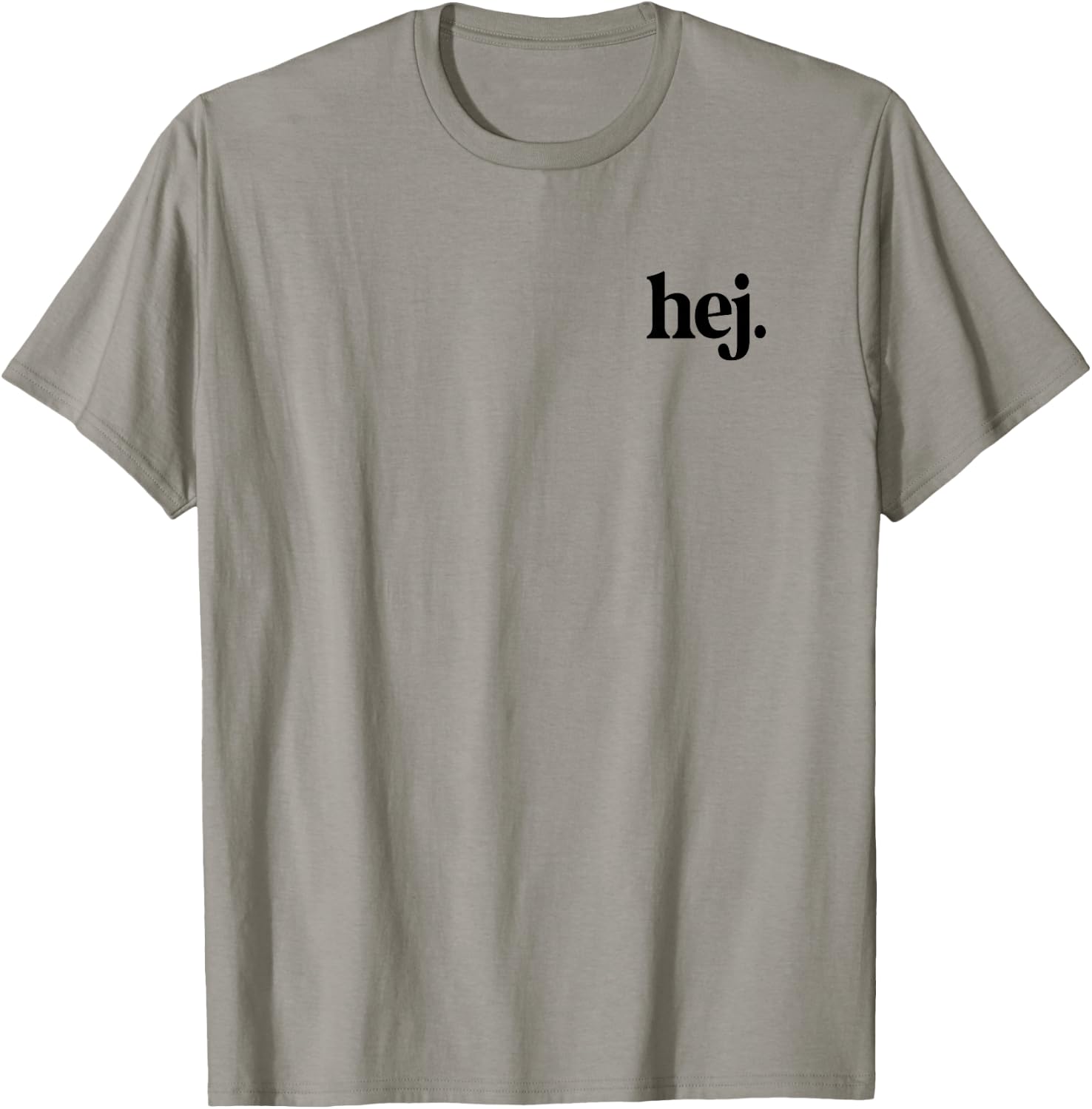 Hej Hey Hallo Leute! Hi ihr Lieben! Swedish Sweden , White T-Shirt - T-Shirt | Sand