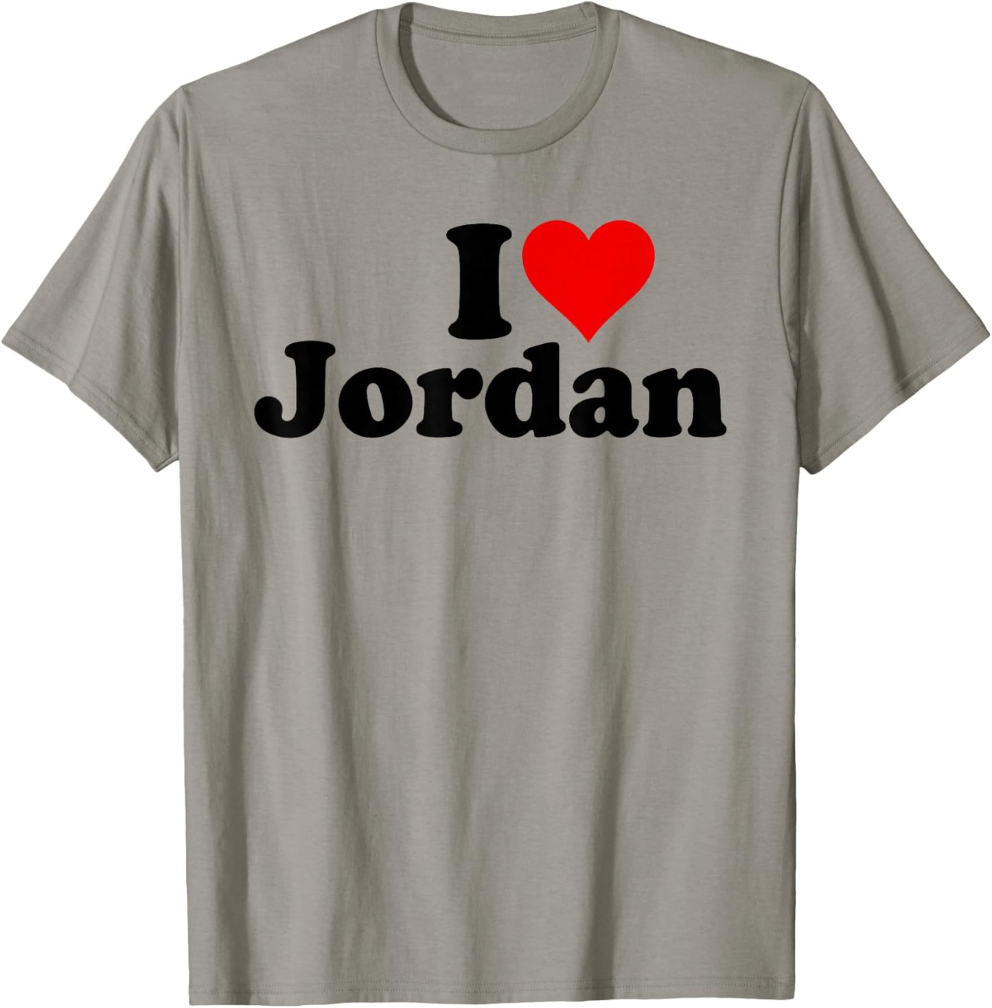 I Heart Love Jordan T-Shirt - T-Shirt | Sand