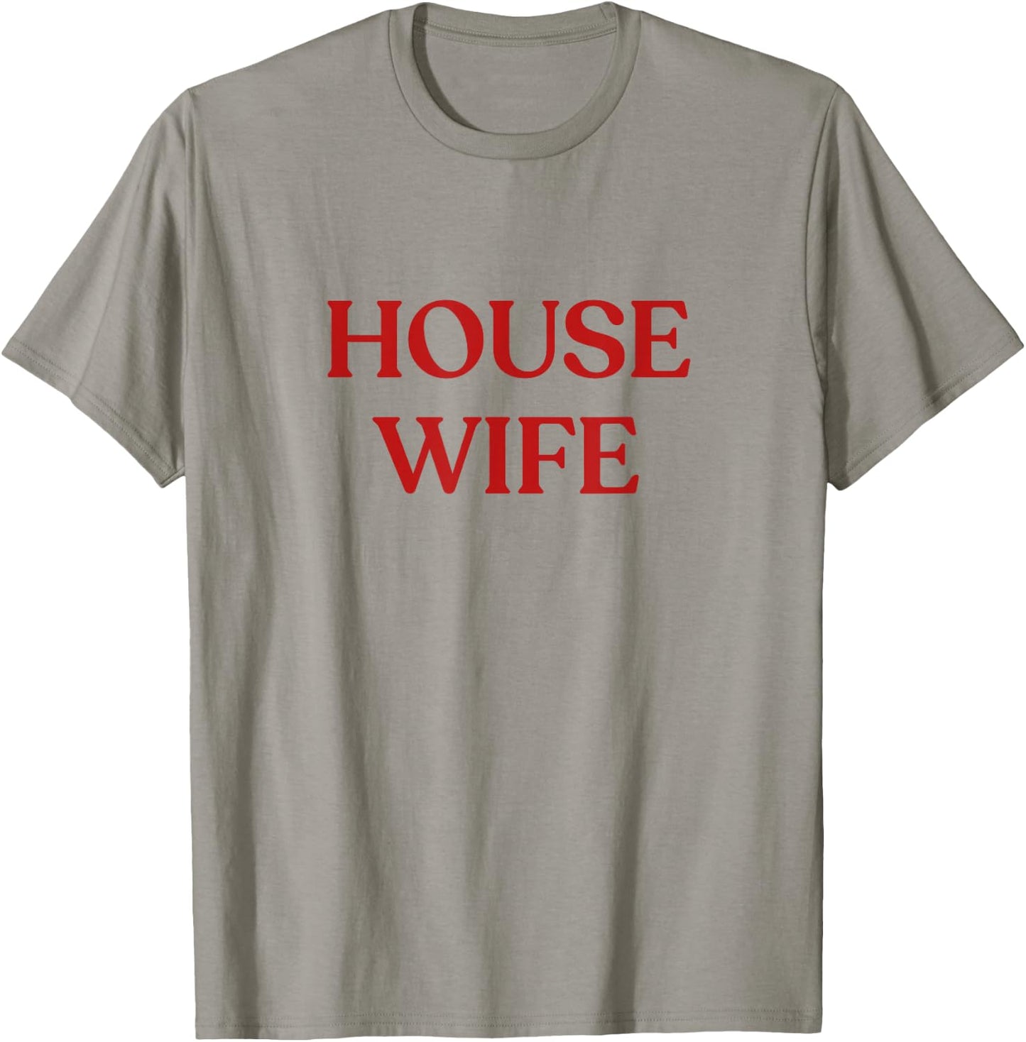 House Wife Y2K Aesthetic Trendy EDM Rave House Music T-Shirt - T-Shirt | Sand