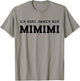 Ich höre immer nur Mimimi lustiger Spruch Ironie Sprüche T-Shirt - T-Shirt | Sand
