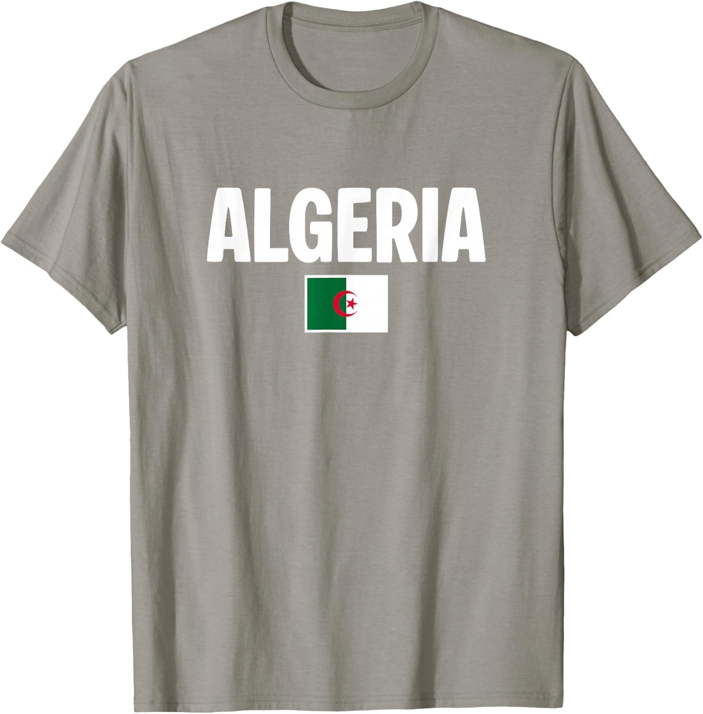 Algerian Flag Algeria T-Shirt - T-Shirt | Sand