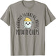 Probably Thinking About Potato Chips T-Shirt - T-Shirt | Sand