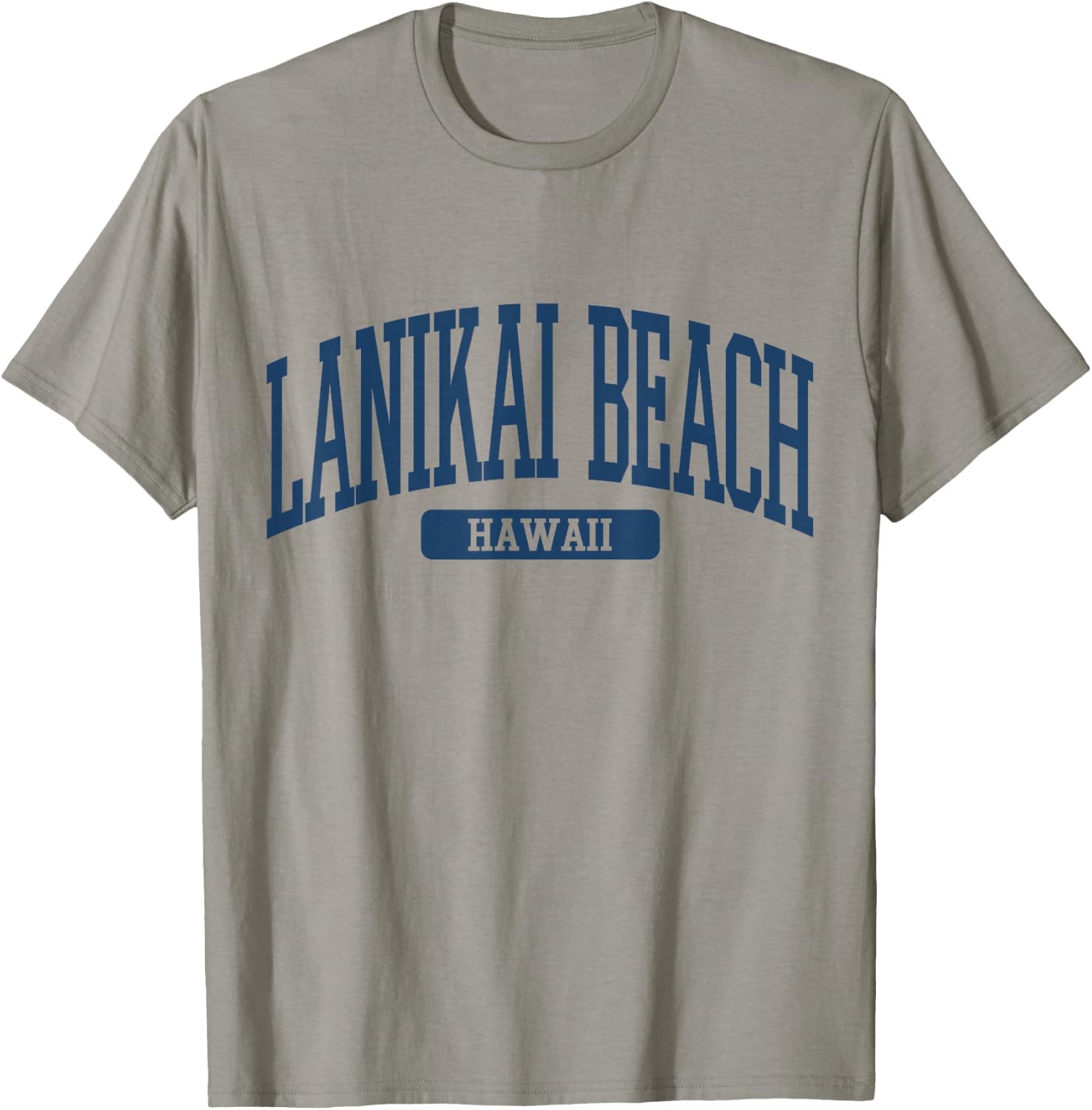 Lanikai Beach Hawaii Souvenir Simple Summer Aesthetic T-Shirt - T-Shirt | Sand