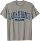 Lanikai Beach Hawaii Souvenir Simple Summer Aesthetic T-Shirt - T-Shirt | Sand