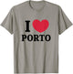 I Love Porto , white, S T-Shirt - T-Shirt | Sand