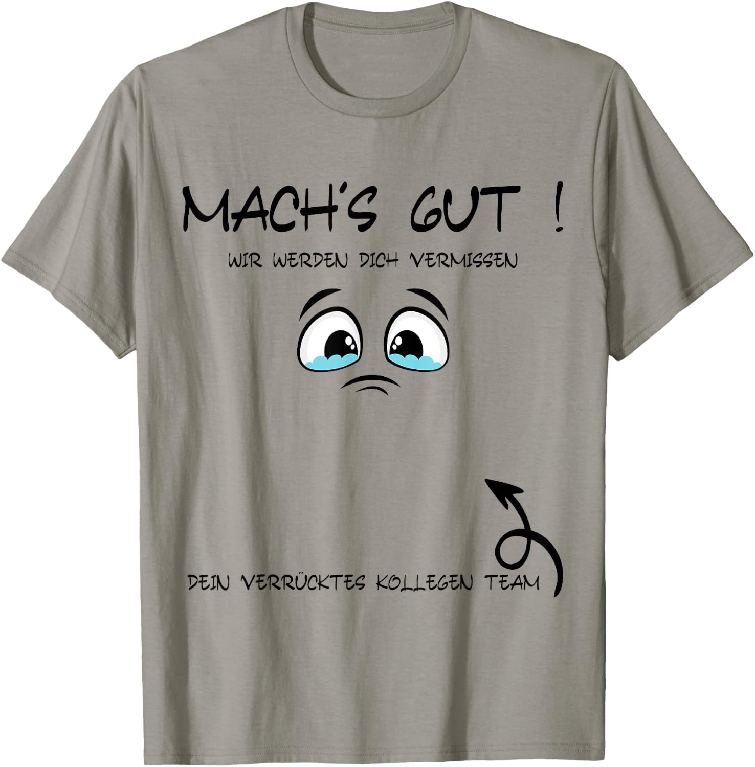 Job Change Farewell Gift Signature Colleague Farewell T-Shirt - T-Shirt | Sand
