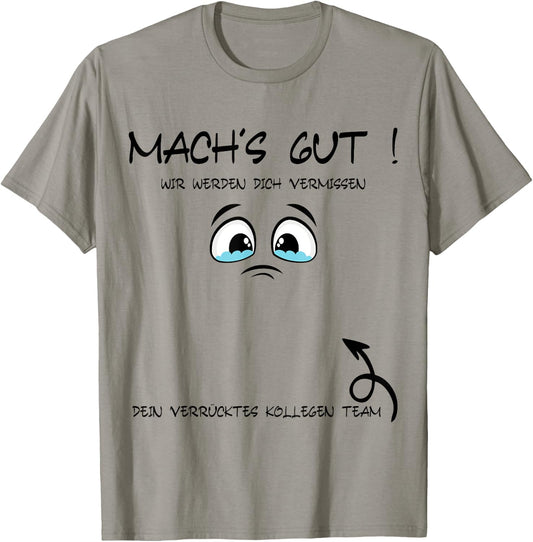 Job Change Farewell Gift Signature Colleague Farewell T-Shirt - T-Shirt | Sand