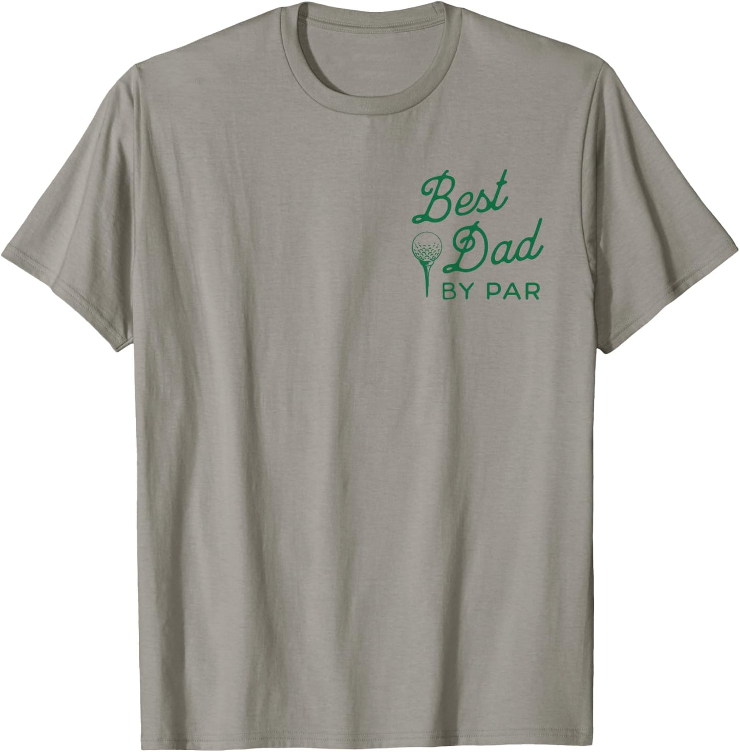 Funny Golf Dad Retro Graphic Above Average Golfer Father T-Shirt - T-Shirt | Sand