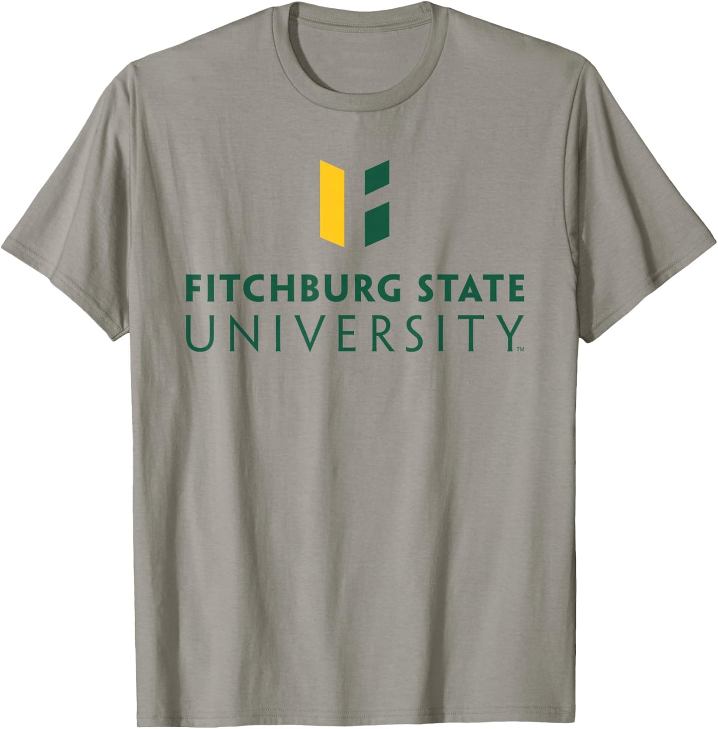 Fitchburg State University Falcons Wordmark Logo T-Shirt - T-Shirt | Sand