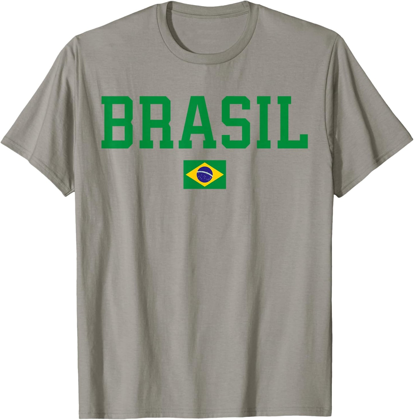 Brasil Brazil Flag T-Shirt - T-Shirt | Sand