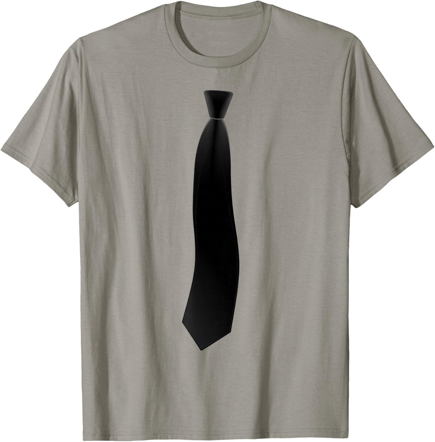 Black Tie Funny Suit Costume Boys , White T-Shirt - T-Shirt | Sand