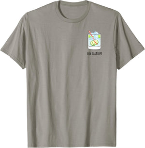 GIN SALABIM I ZAUBEREI ZAUBERER GINDERELLA JGA Gin Tonic Fun T-Shirt - T-Shirt | Sand