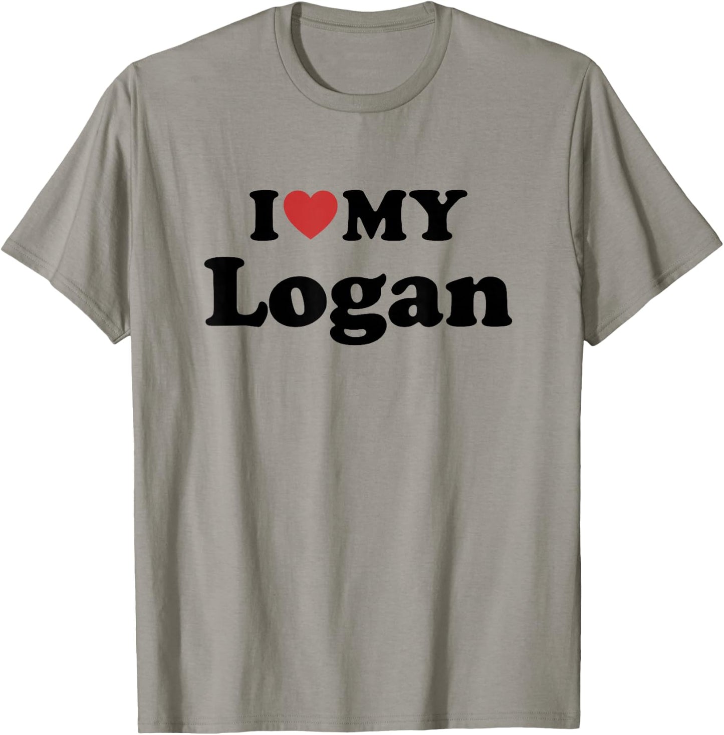 I Love My Logan T-Shirt - T-Shirt | Sand