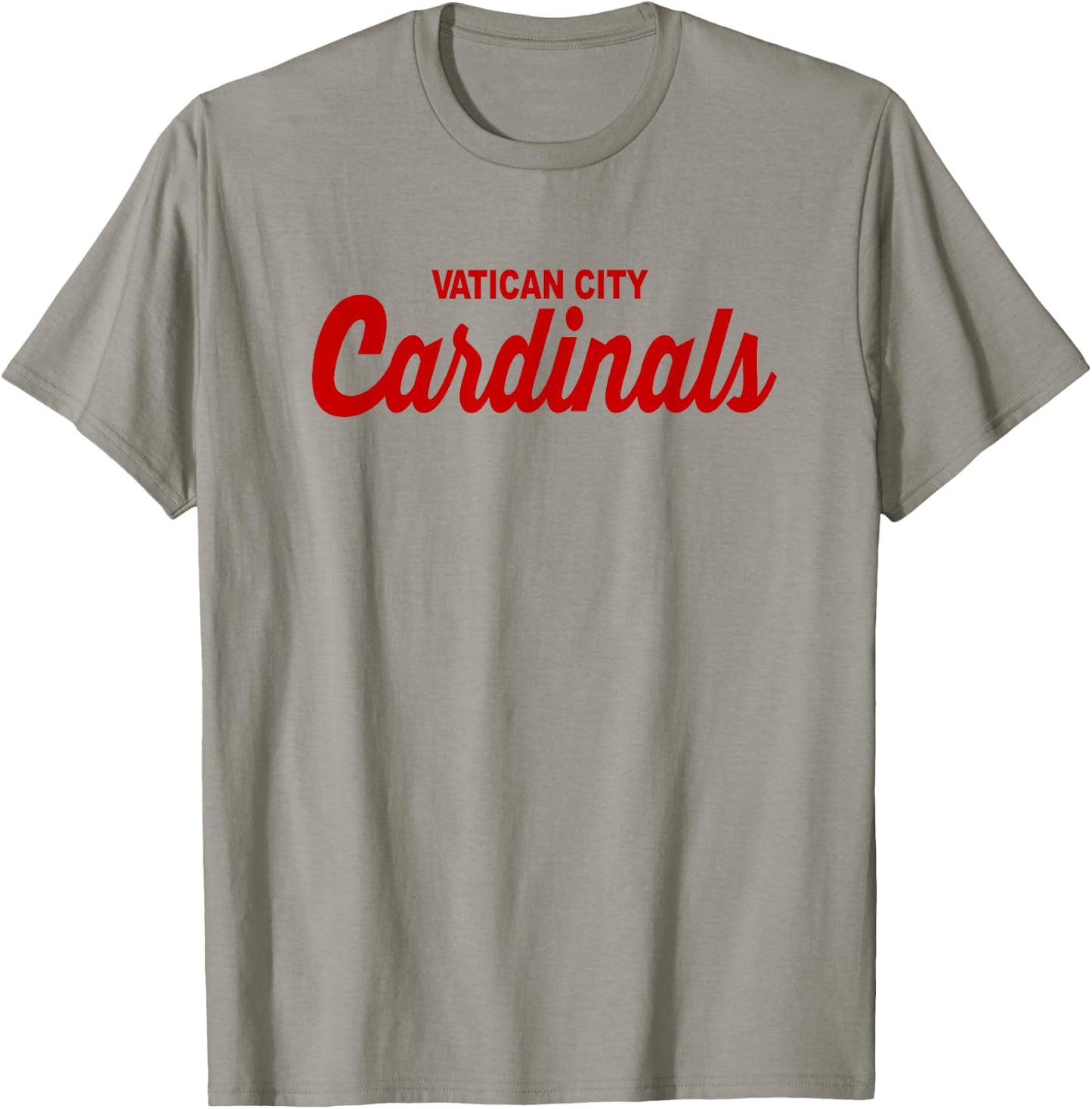 Vatican City Cardinals Funny Catholic Pope Sports Parody T-Shirt - T-Shirt | Sand