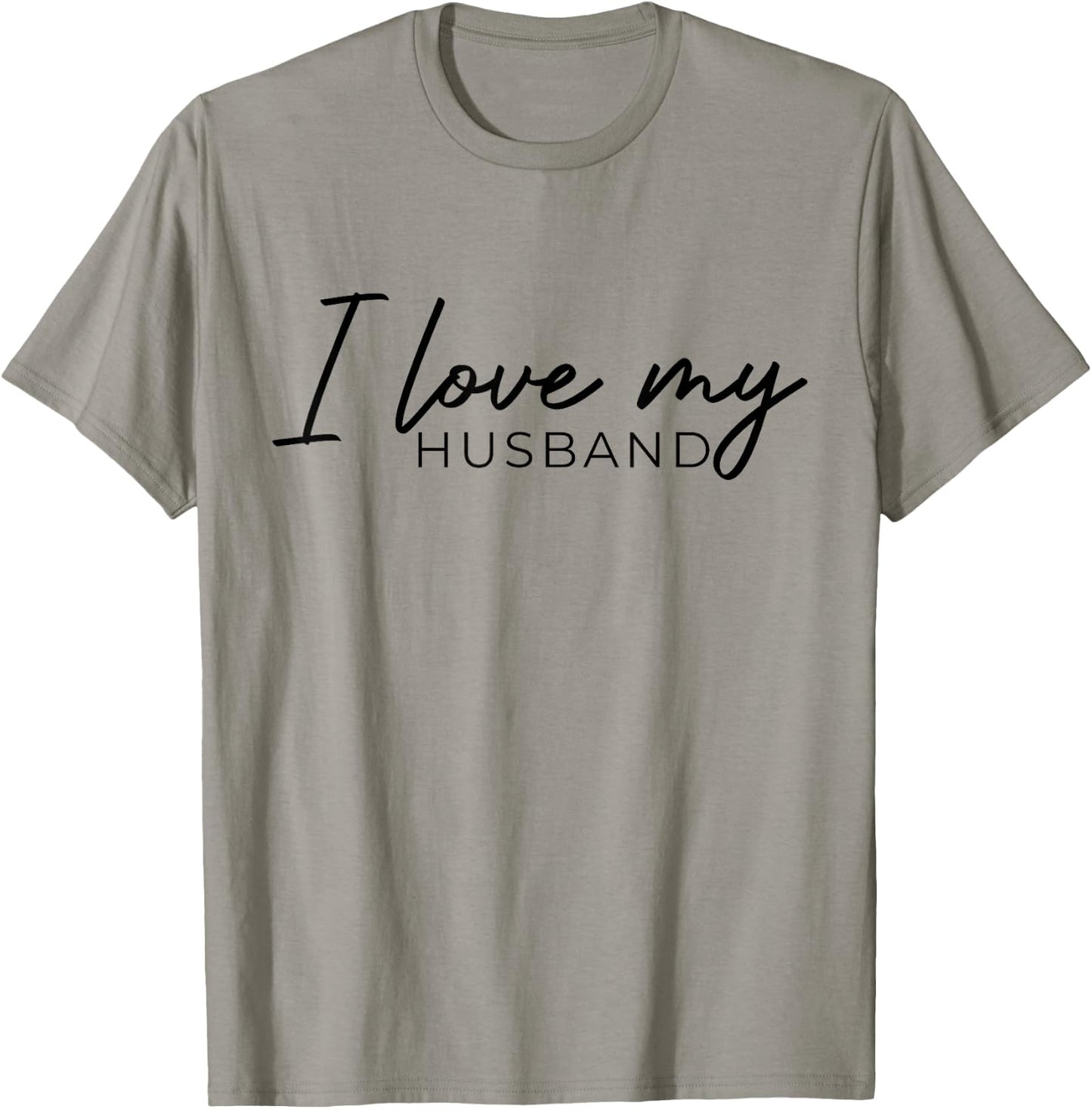 Die Liebe der Frau zu ihrem Ehemann I Love My Husband Married Women T-Shirt - T-Shirt | Sand