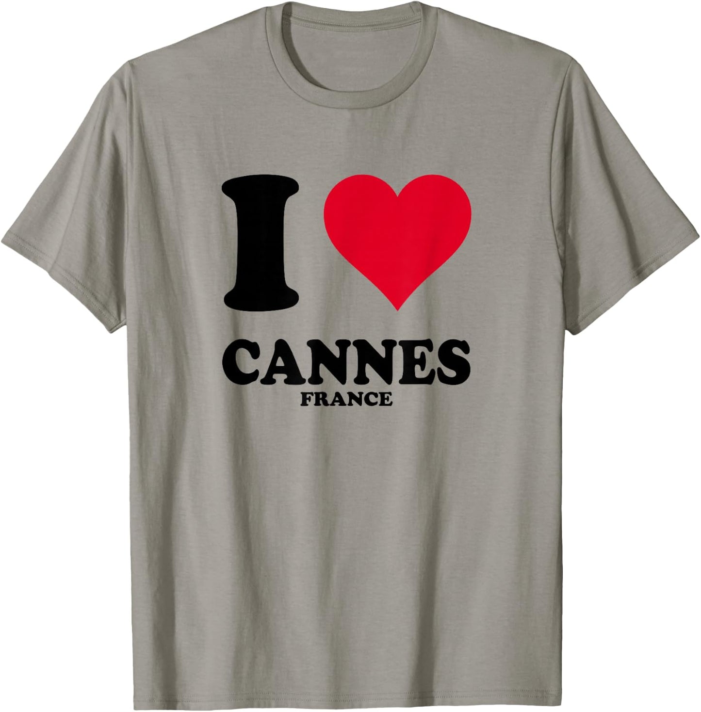 I Love Cannes , white, S T-Shirt - T-Shirt | Sand