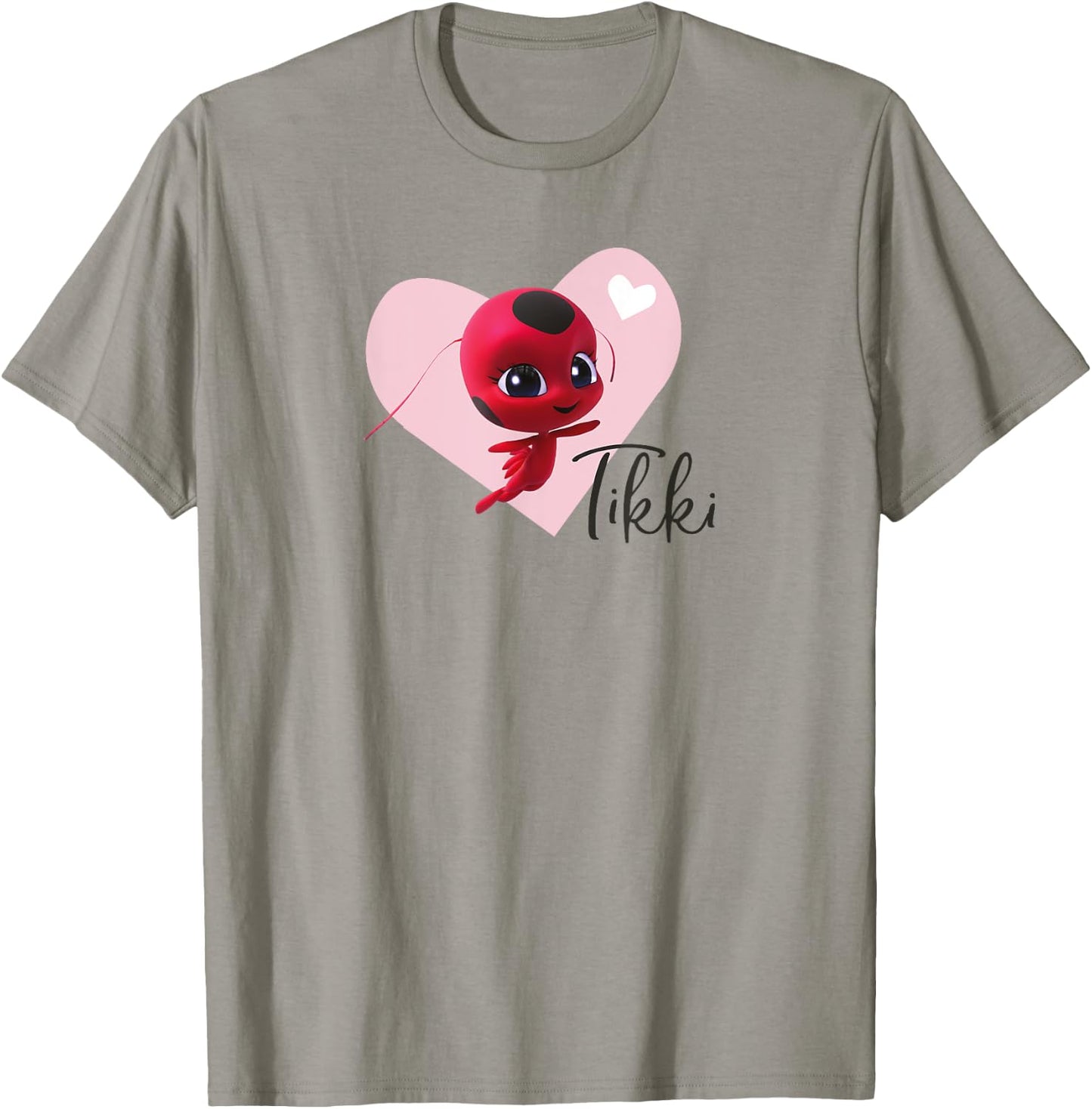 Miraculous Ladybug Charming Paris Love from Tikki T-Shirt - T-Shirt | Sand