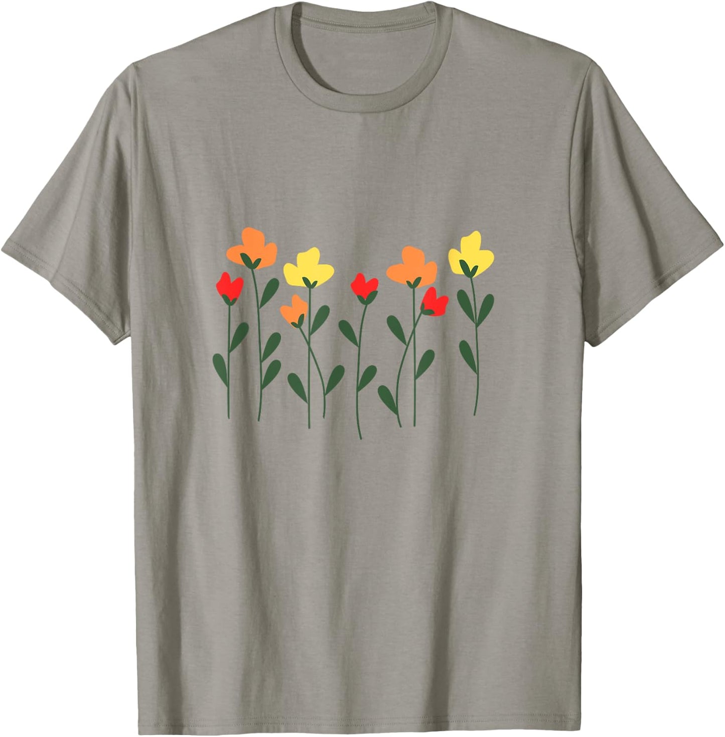 Summer Wildflowers Women's , white, S T-Shirt - T-Shirt | Sand