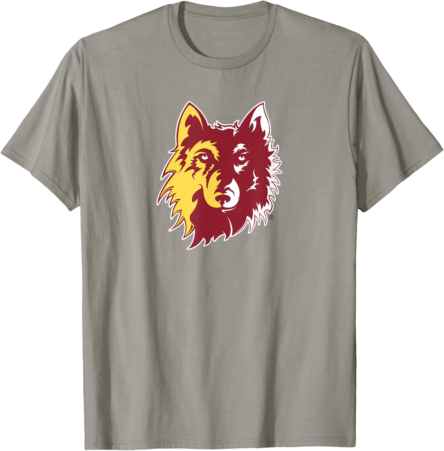 Northern State University Wolves Spirit Mark Logo T-Shirt - T-Shirt | Sand