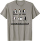 Know Your Penguins, Animals Of The World, Men's T-Shirt - T-Shirt | Sand