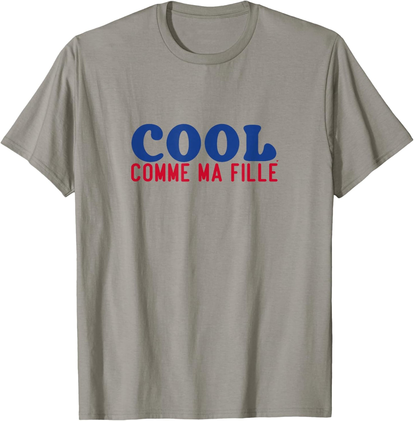 Cool Comme Ma Fille - Funny Dad And Daughter T-Shirt - T-Shirt | Sand
