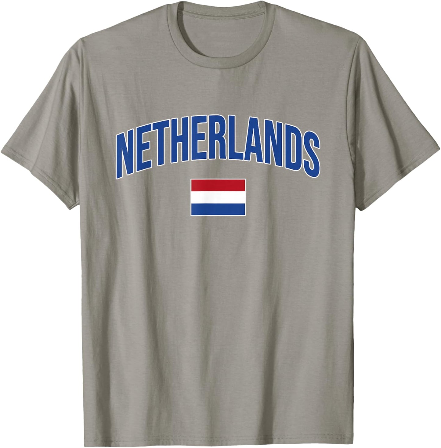 Netherlands - Flag of Netherlands - Throwback Design T-Shirt - T-Shirt | Sand