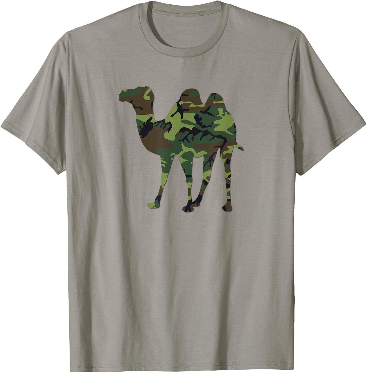 Camelflage Camouflage Funny Camel Flage T-Shirt - T-Shirt | Sand