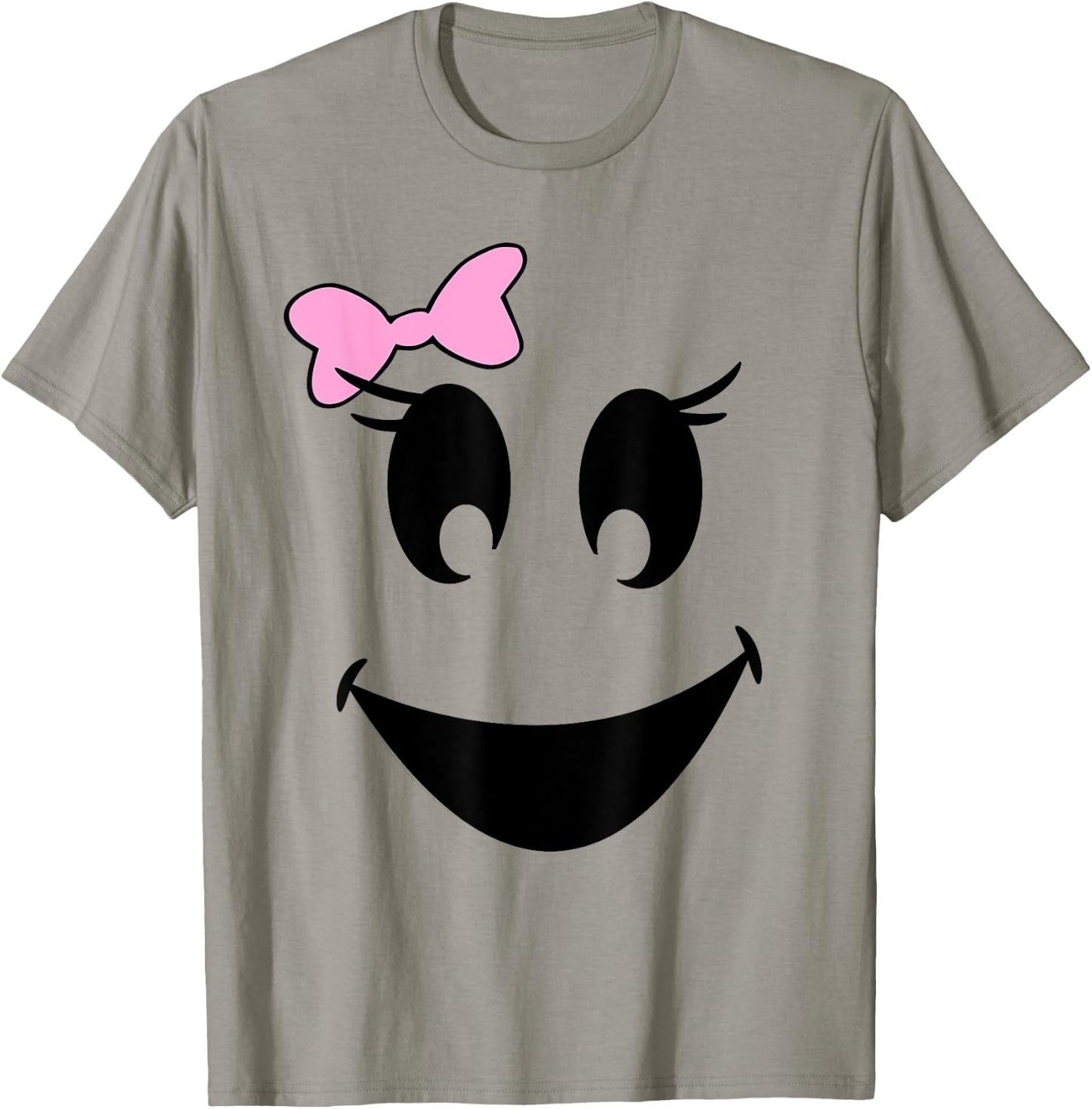 Cute Girl Ghost With Bow Ghoul Face Halloween T Shirt T-Shirt - T-Shirt | Sand