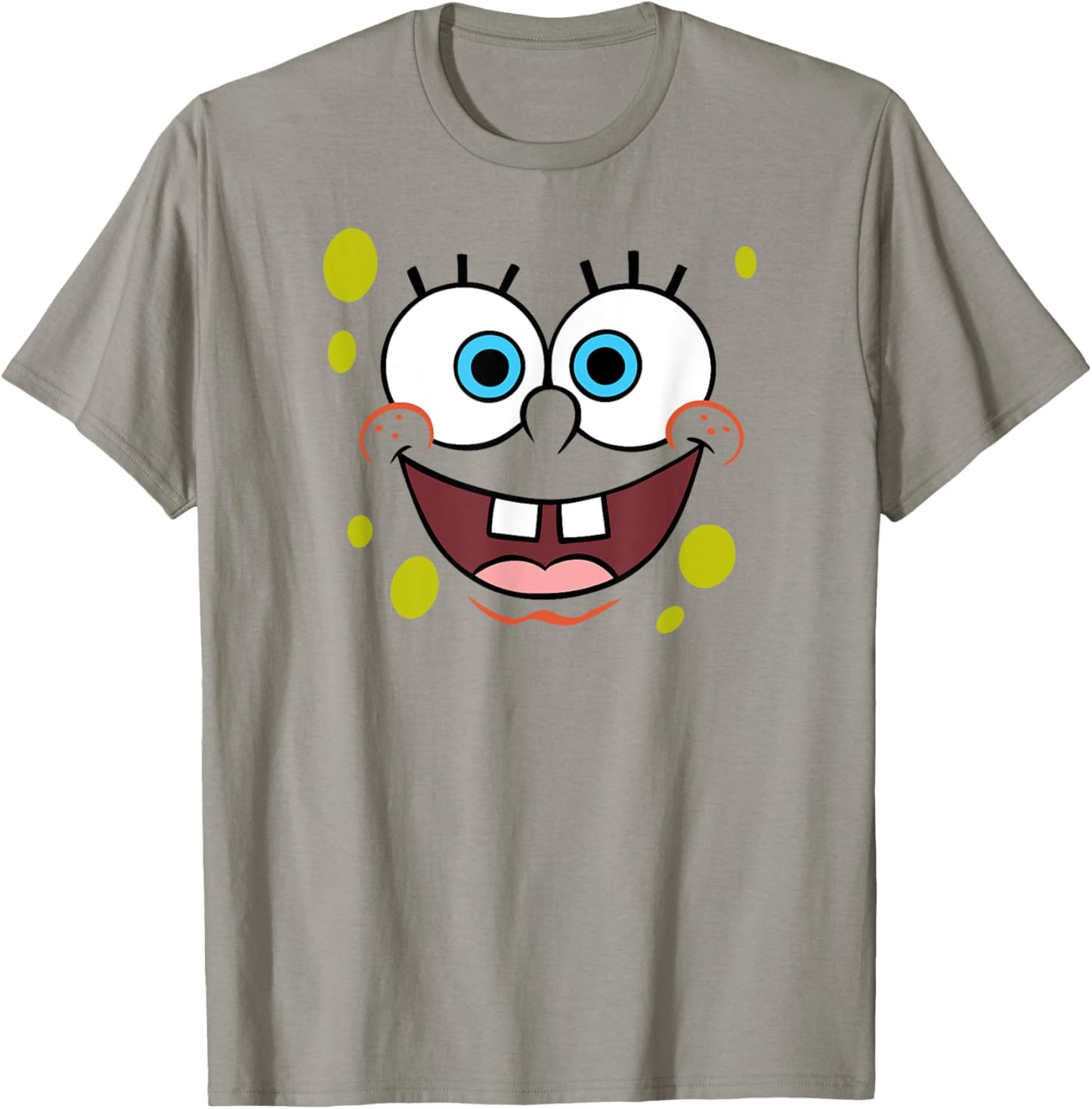 SpongeBob SquarePants Halloween Smiling Big Face Costume T-Shirt - T-Shirt | Sand