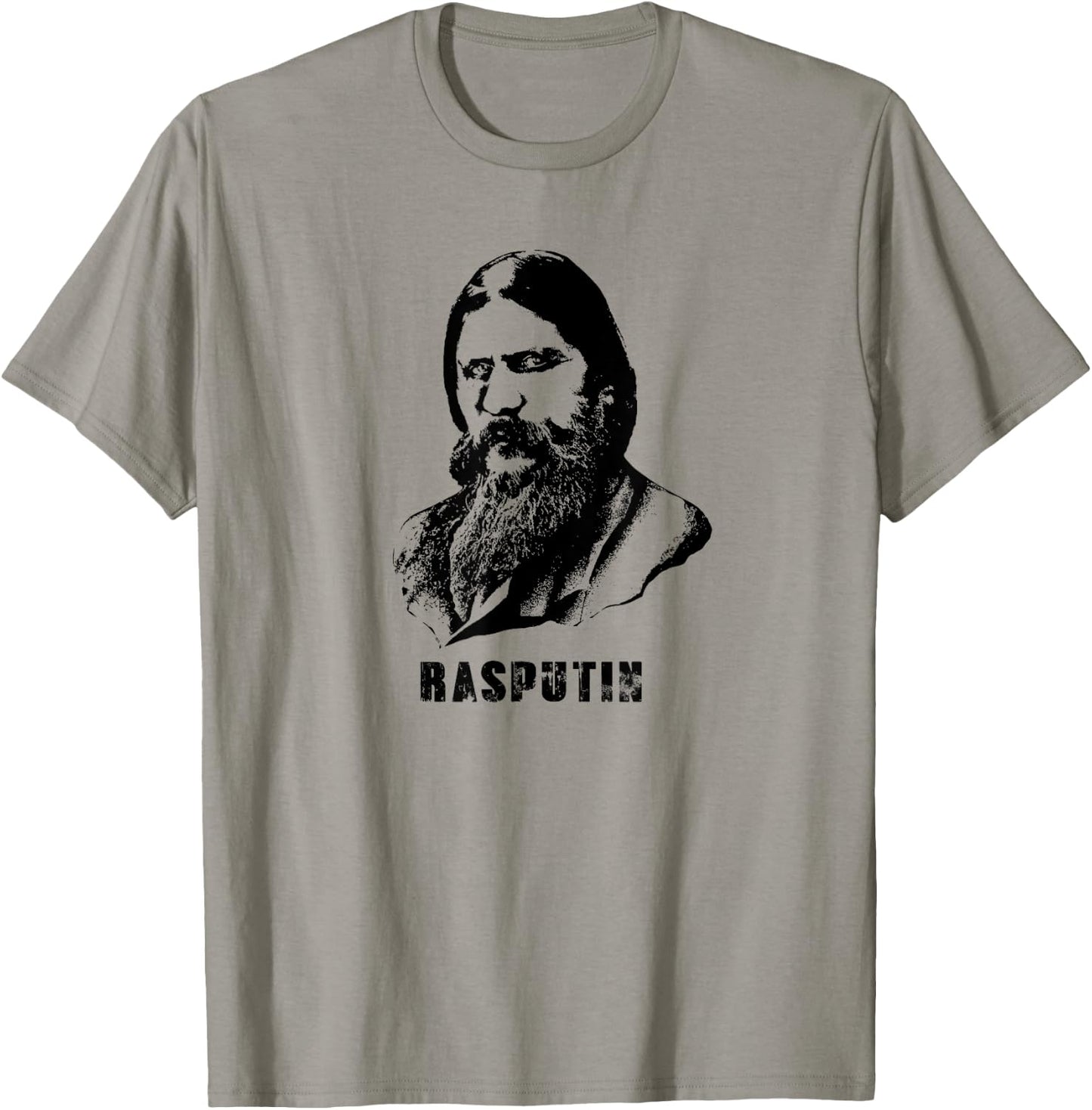 Grigori Rasputin Russian Revolution Romanov T-Shirt - T-Shirt | Sand