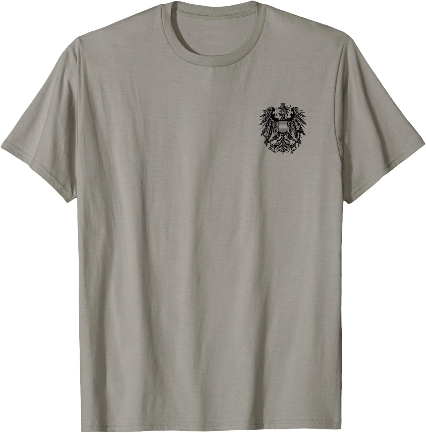 Austria Coat of Arms Austrian Eagle Emblem Symbol Flag T-Shirt - T-Shirt | Sand