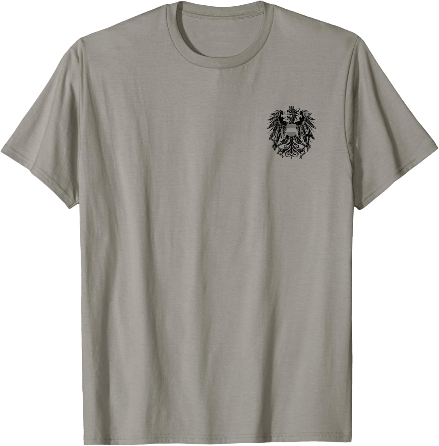 Austria Coat of Arms Austrian Eagle Emblem Symbol Flag T-Shirt - T-Shirt | Sand