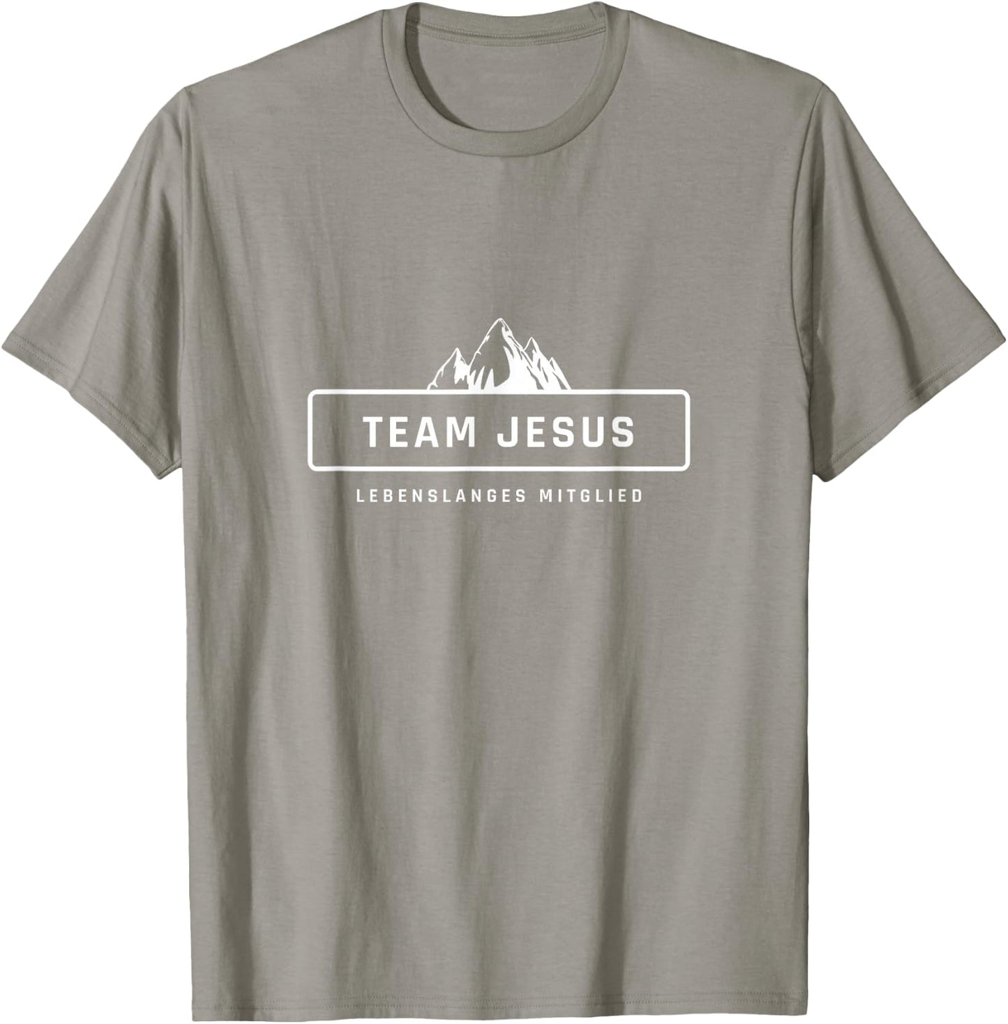 Team Jesus Lebenslanges Mitglied Christlich Damen Herren T-Shirt - T-Shirt | Sand